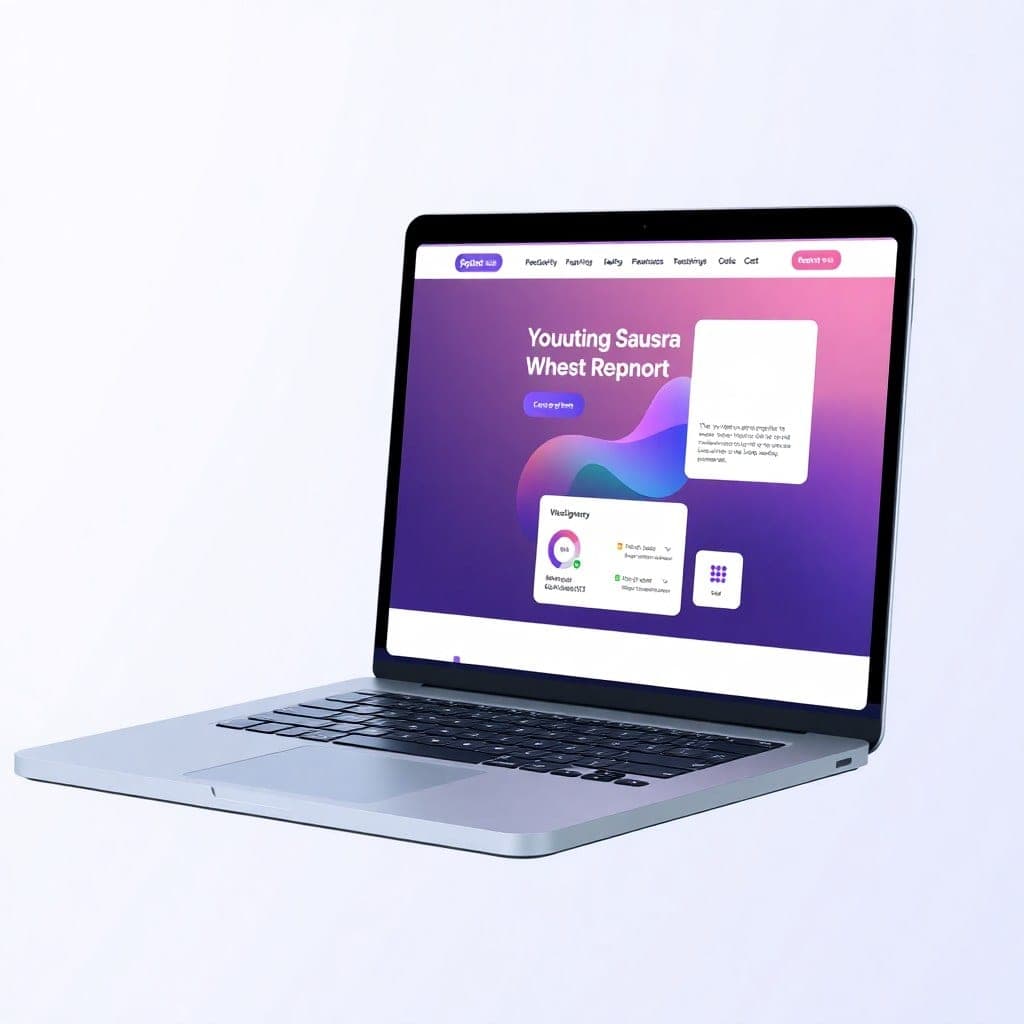 SaaS Landing Page Figma Template